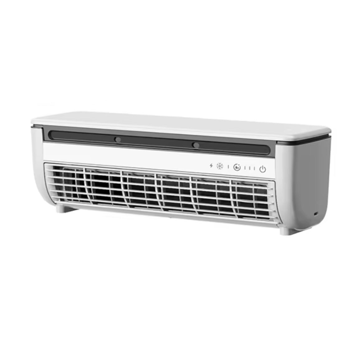 Edon ventilateur de climatisation 6000 mah cuisine sans fil, lavables,glace et brouillard ventilateur de refroidissement semi-conducteur réfrigération mural ventilateur de bureau