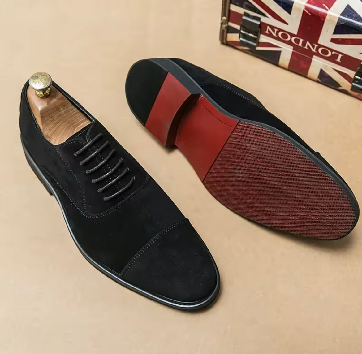 Chaussures habillées pour homme en cuir véritable – Élégance et confort