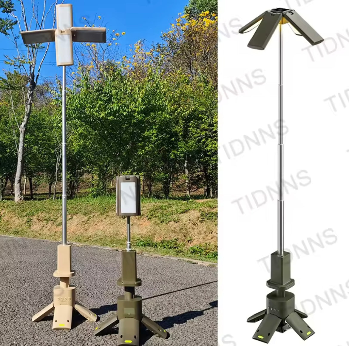 Lampe LED télescopique aste, lanterne de camping, lampe de tente de pêche, randonnée en plein air, super lumineuse, magnétique, rotative, 14000mAh, 6000 LM