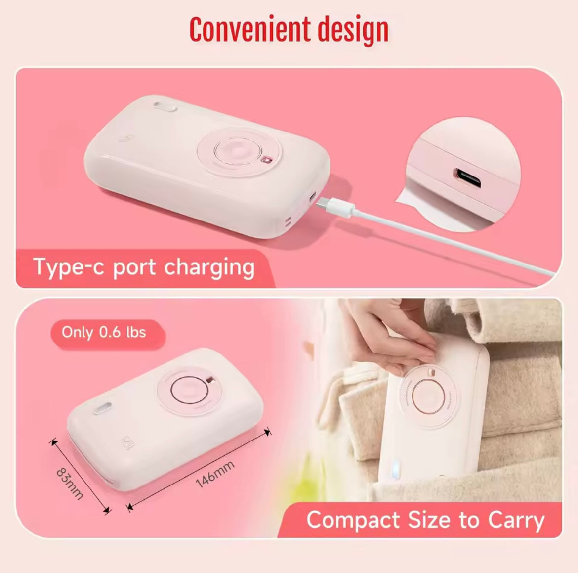 Imprimante Photo Portable 300 DPI – Souvenirs Instantanés en Couleurs