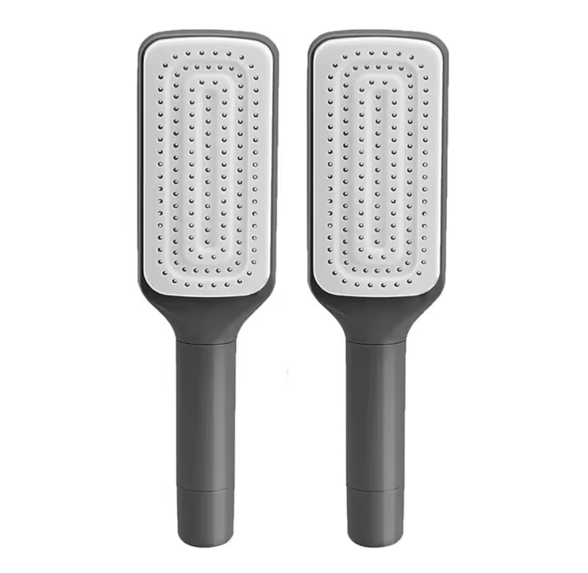 Brosse de Massage autonettoyante, peigne télescopique, nettoyage à une touche, perte de cheveux, Airbag, peigne de Massage du cuir chevelu avec poils rétractables, 1/2 pièces