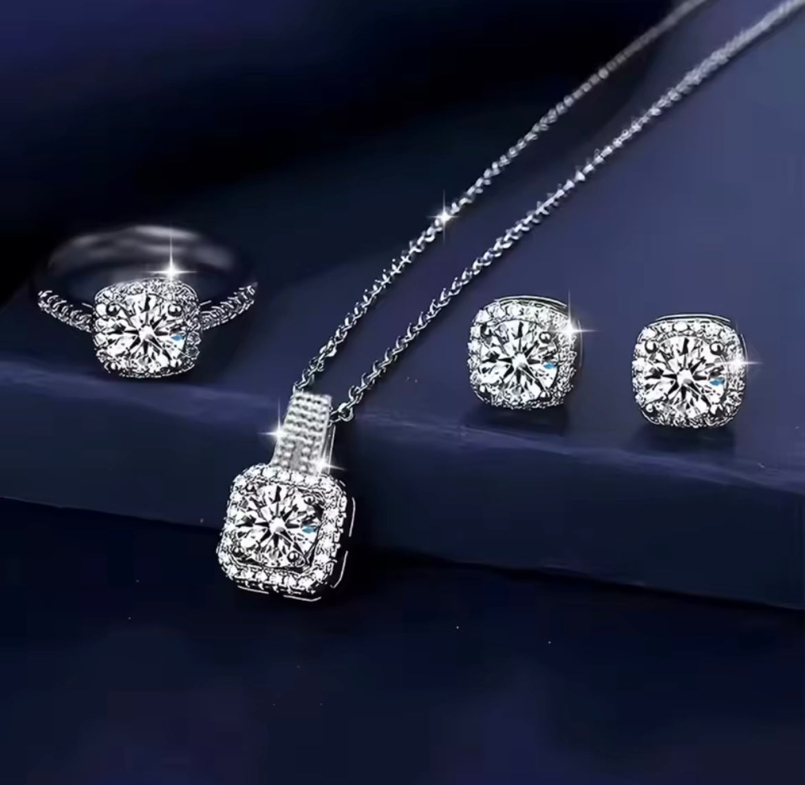 Ensemble bijoux de luxe pour femme