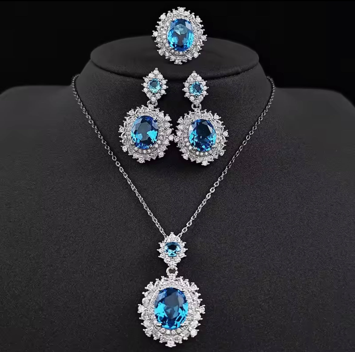 Ensemble bijoux de luxe pour femme