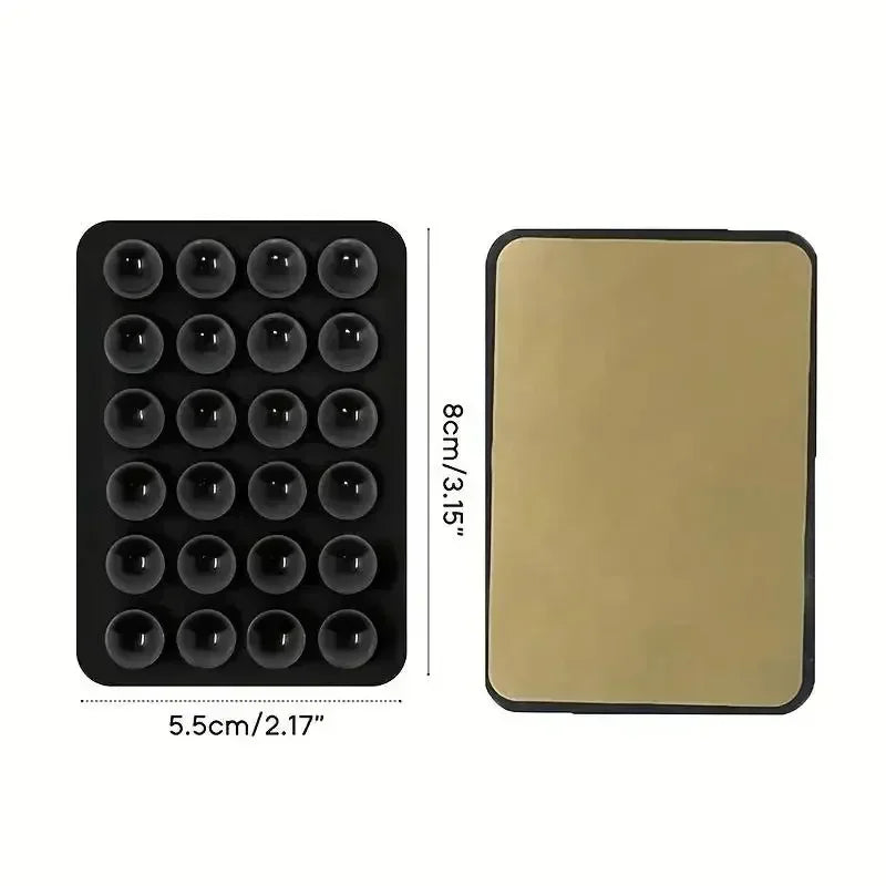 📱 Support Universel Antidérapant à Ventouses – Fixation Puissante pour Smartphone