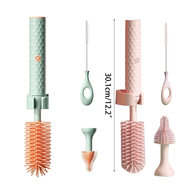 ✨ Kit de Brosses Multifonctions en Silicone – Nettoyage Facile & Hygiénique