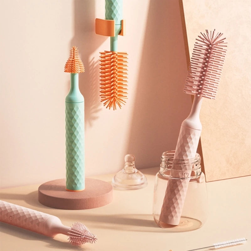 ✨ Kit de Brosses Multifonctions en Silicone – Nettoyage Facile & Hygiénique