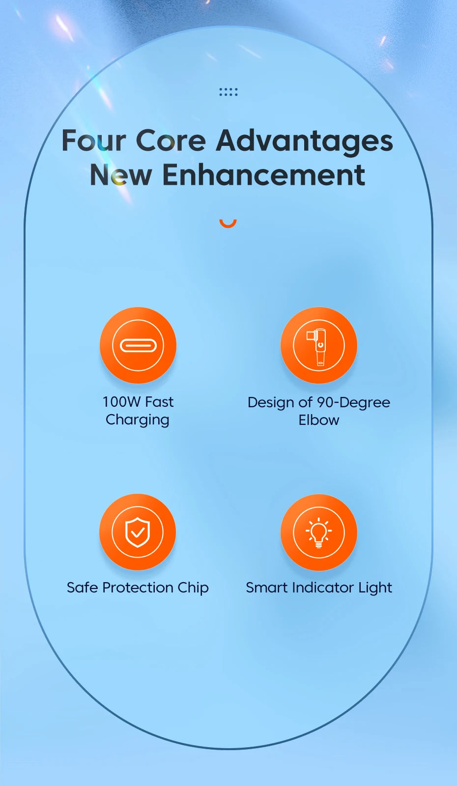 ⚡ Câble de Charge Rapide Toocki 100W/6A – USB-C Haute Performance