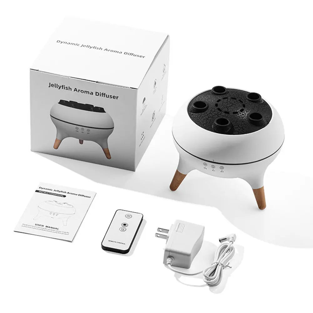 Diffuseur d’Huiles Essentielles LED – Humidificateur & Lumière d’Ambiance Colorée