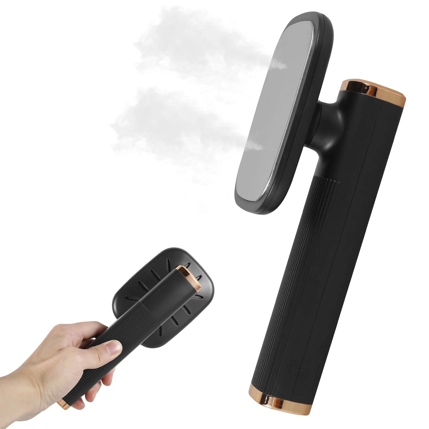 Fer à repasser de voyage, mini-machine à repasser portable, défroisseur à vapeur pour vêtements, éliminateur de plis, fer à vapeur manuel sec et humide pour tissus et vêtements.