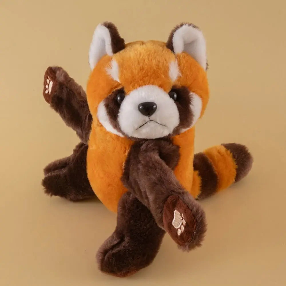 Bracelet Peluche Léopard Adorable - Jouet Câlin à Porter au Poignet pour Enfants