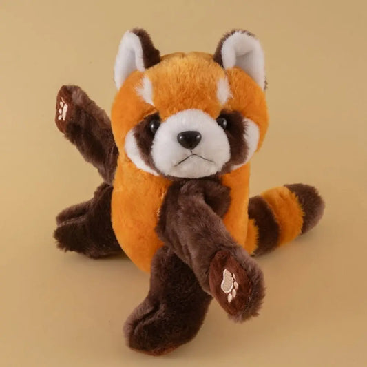 Bracelet Peluche Léopard Adorable - Jouet Câlin à Porter au Poignet pour Enfants