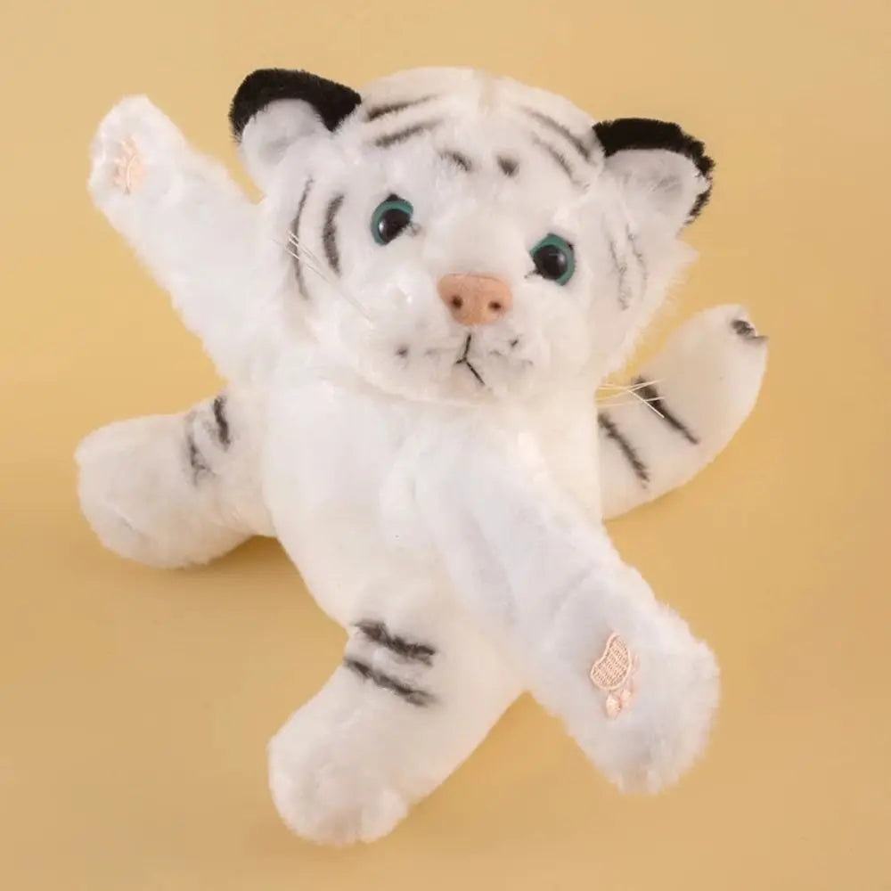 Bracelet Peluche Léopard Adorable - Jouet Câlin à Porter au Poignet pour Enfants