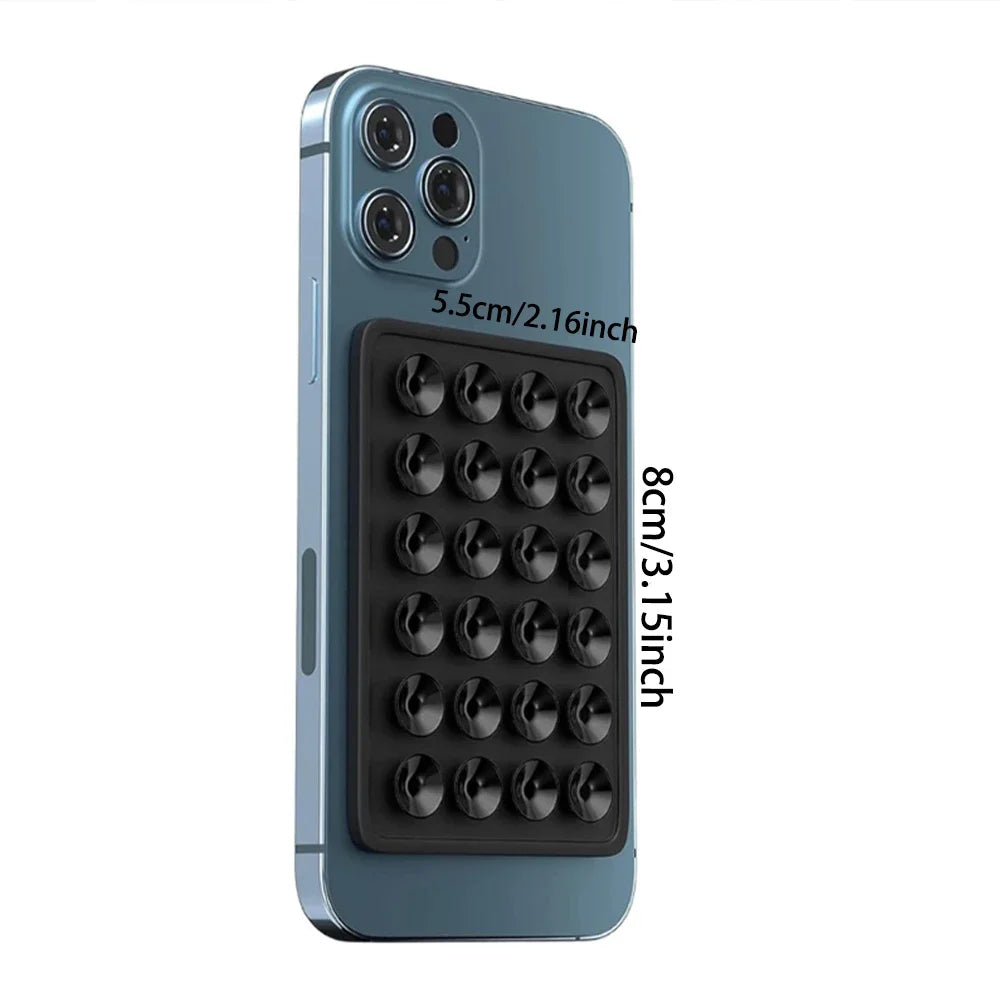 📱 Support Universel Antidérapant à Ventouses – Fixation Puissante pour Smartphone